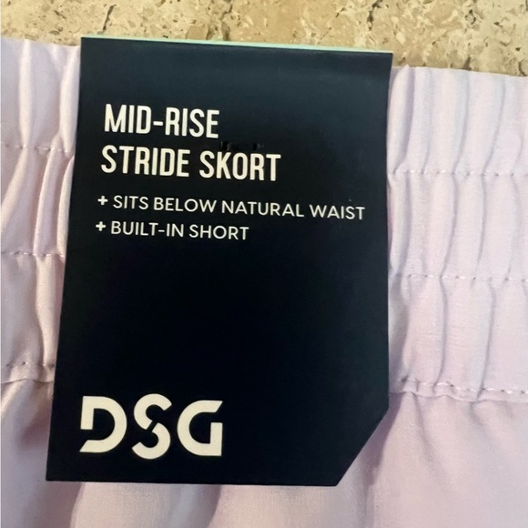 DSG Mid Rise Skort Womens XXL Blooming Lilac Built In Short with Pockets Skirt - Picture 5 of 7